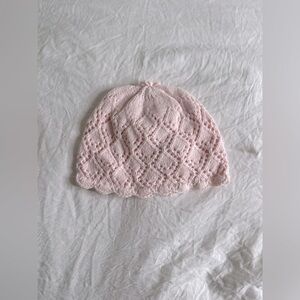 Next baby Pink hat size 3-6 months